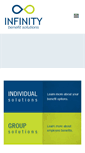 Mobile Screenshot of infinitybenefitsolutions.biz